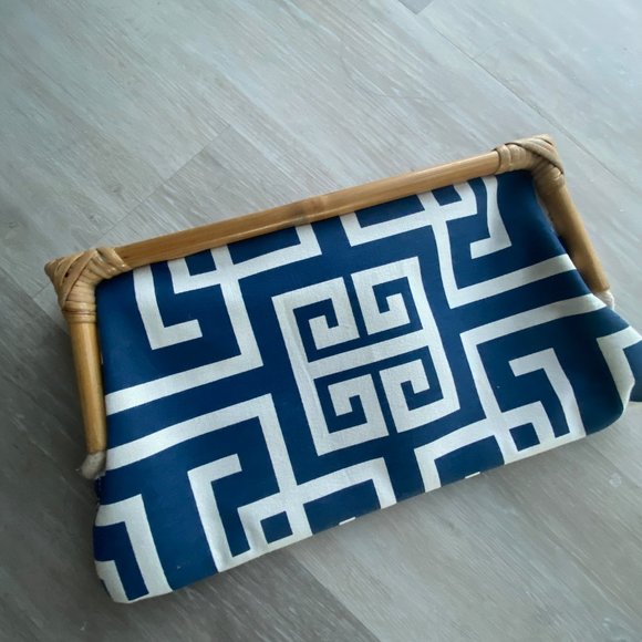 Donna Dixon Bamboo Abstract Print Clutch - Picture 2 of 3